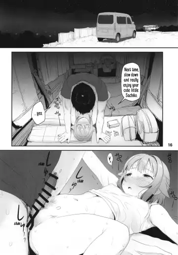 [Sakaki Imasato] Koshimizu Sachiko to Iku, Kinkyuu Shukkin Shachuuhaku no Tabi | Going on An Emergency Car Camping Trip with Sachiko Koshimizu Fhentai - Page 16