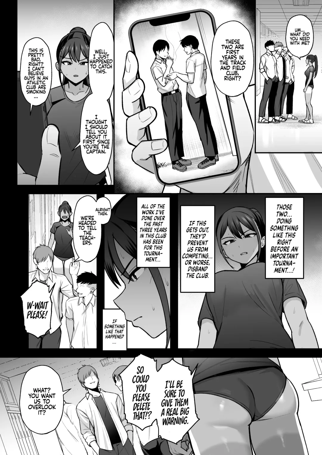[Toin] Rikujoubu Buchou, Yankee-tachi ni Otosareru | The Captain of the Track and Field Club Surrenders to a Bunch of Delinquents Fhentai - Page 7