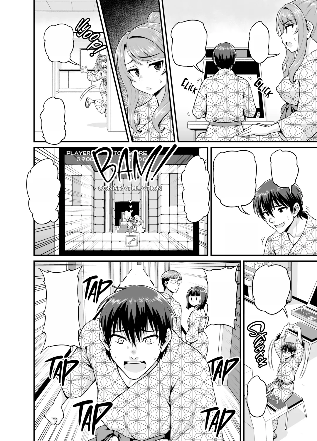 [Gachonjirou] Game Tomodachi no Onnanoko to Onsen Ryokou de Yaru Hanashi (decensored) Fhentai - Page 63