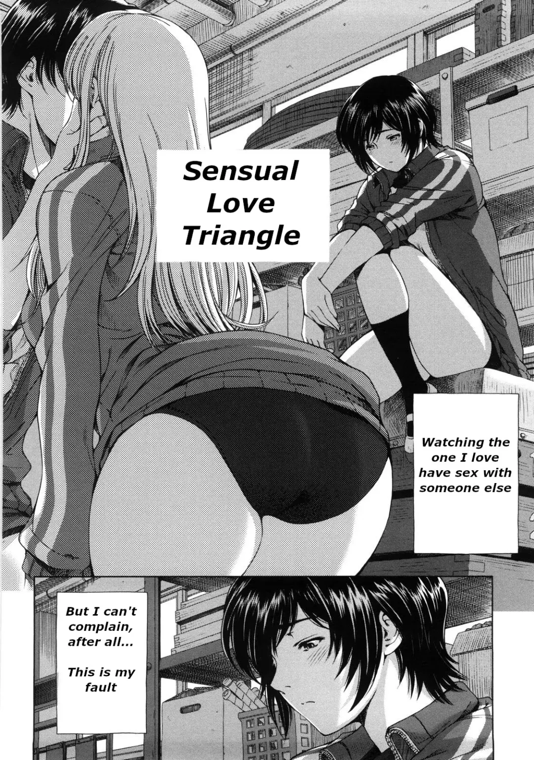 [Sena Youtarou] Kannou no Triangle | Sensual Love Triangle Fhentai - Page 2