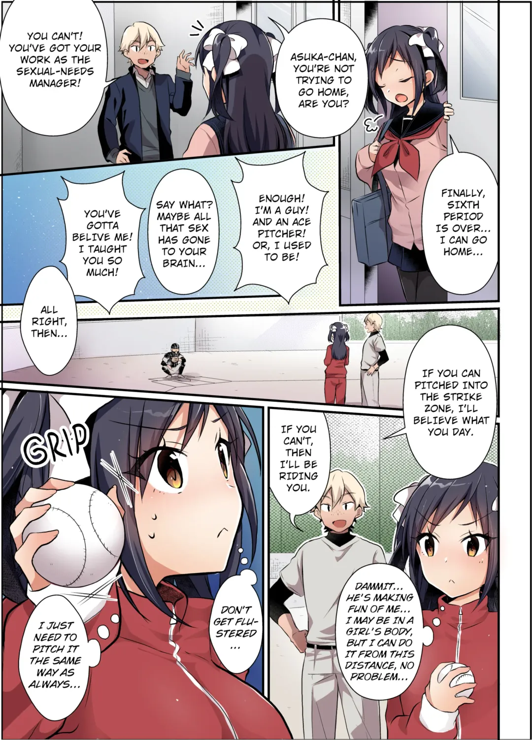 [Nomu] The Former Ace of the Baseball Team is a Prostitute Girl (decensored) Fhentai - Page 39