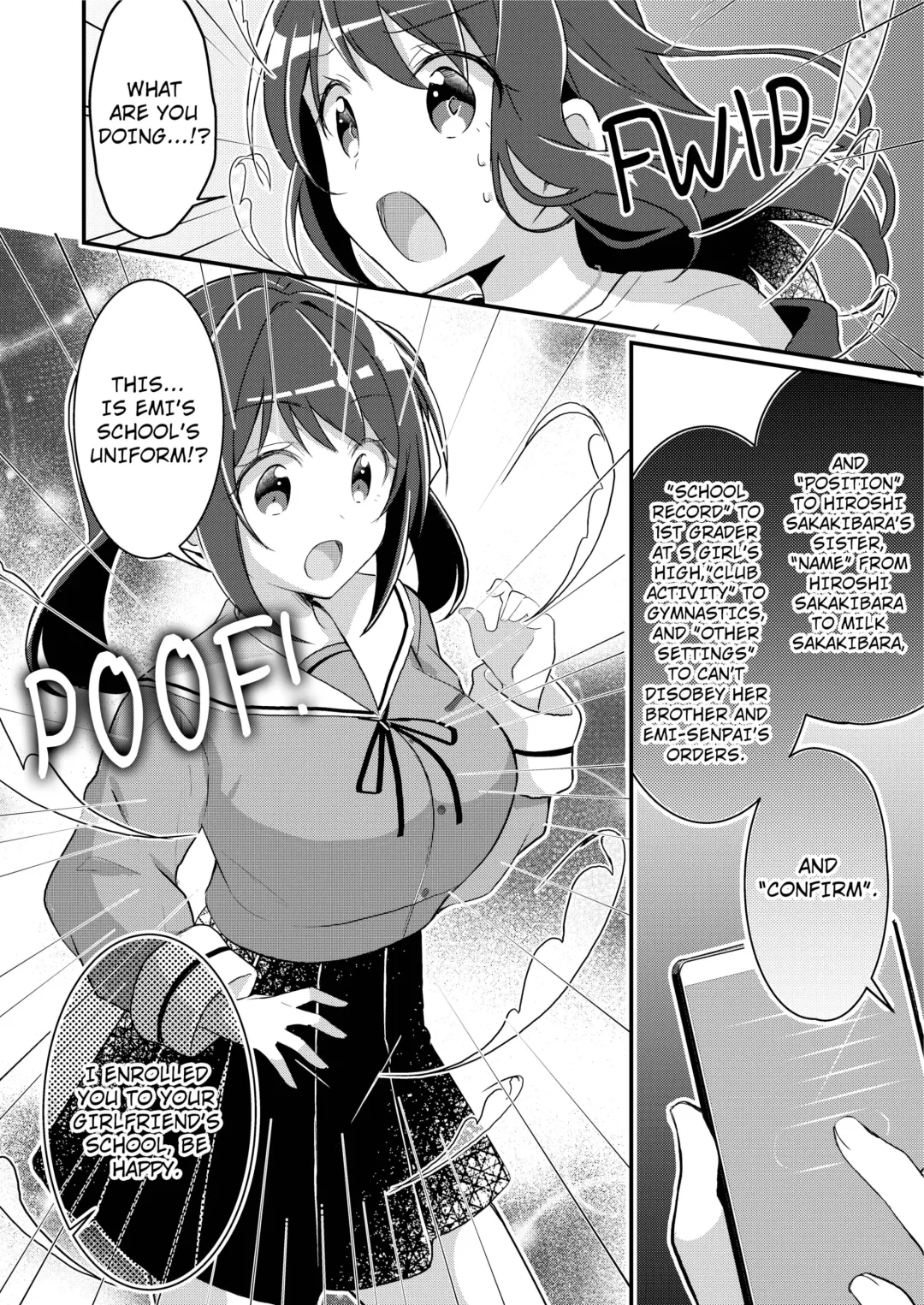 [Nomu] Existence Change App ~I Was Changed into My Sister~ (decensored) Fhentai - Page 7