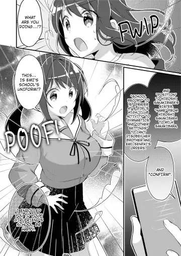 [Nomu] Existence Change App ~I Was Changed into My Sister~ (decensored) Fhentai - Page 7