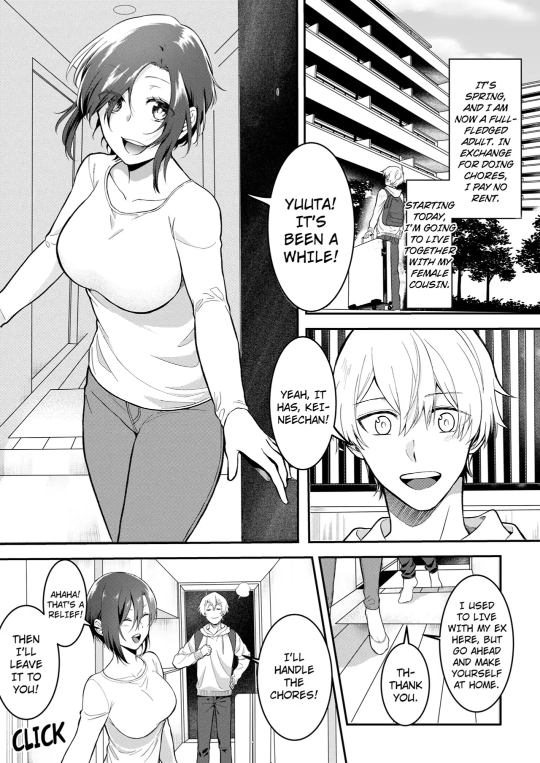 [Amadu Nami] Hageshii SEX de Motokare o Wasuresasete ~ Yotta Furi shite Izanau Ane 1 | Make Me Forget My Ex-Boyfriend With Rough Sex - My Cousin Fakes Drunkenness to Entice Me 1 Fhentai - Page 3