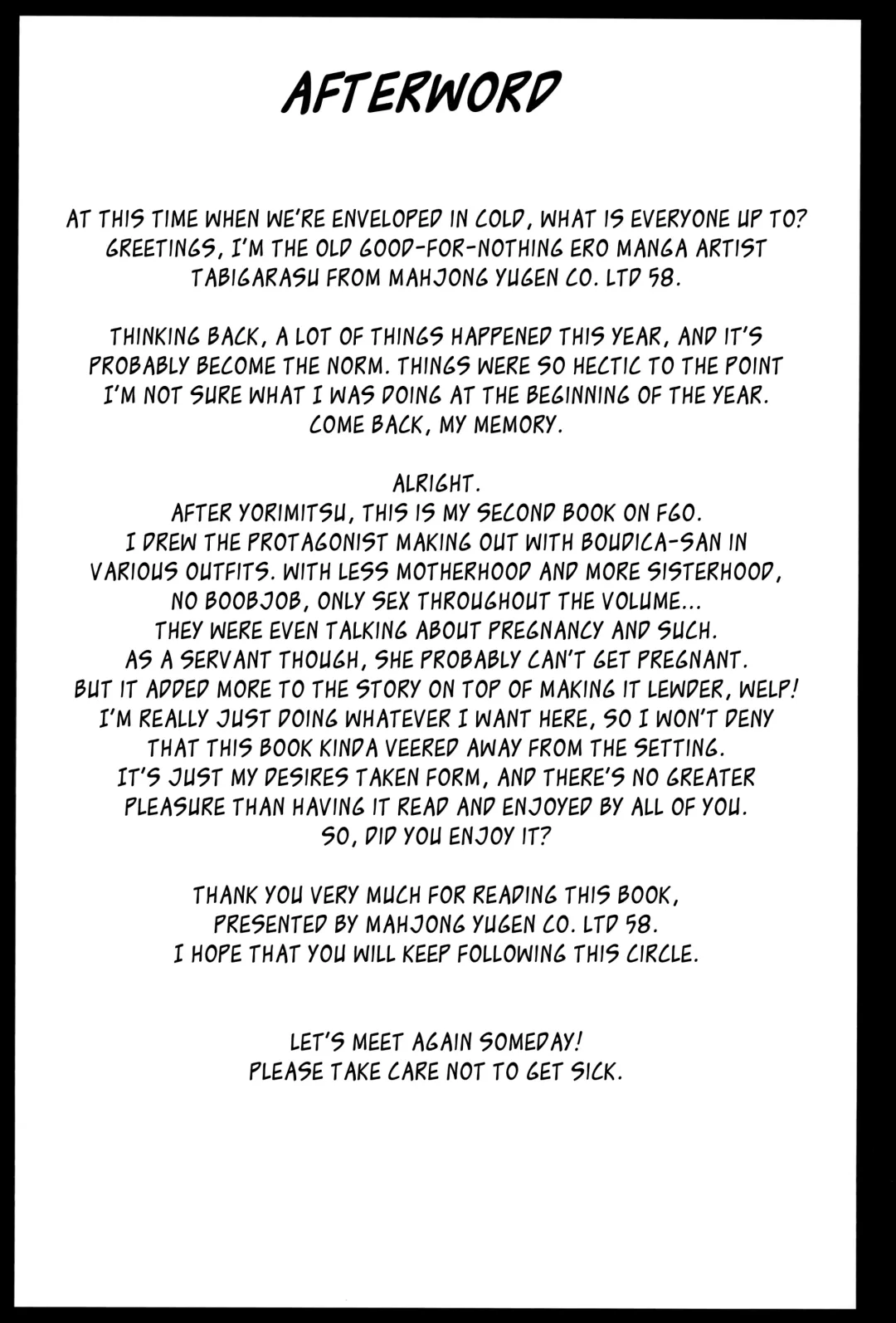 [Tabigarasu] Boku no Boudica Bon | My Boudica Fhentai - Page 24