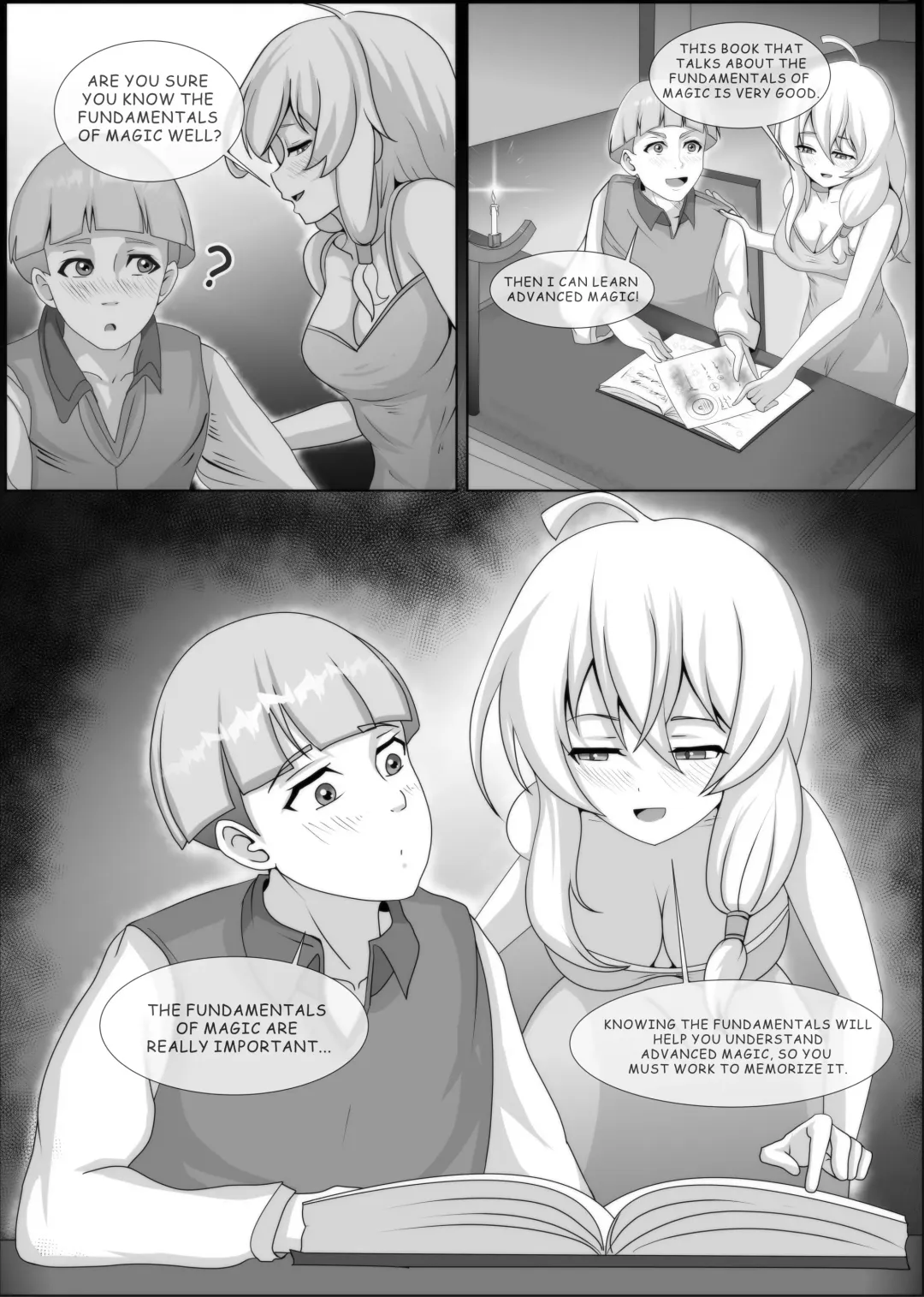 Elaina's Sex Ed Experience 1-2 Fhentai - Page 4