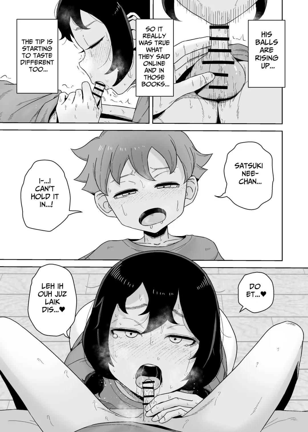 [Hagger] Onanie Izon Jidaraku Joshi wa Shounen no Onanie o Nozokimisuru. | A Masturbation Addicted Slob Girl Peeps on a Boy Jerking Off. Fhentai - Page 45