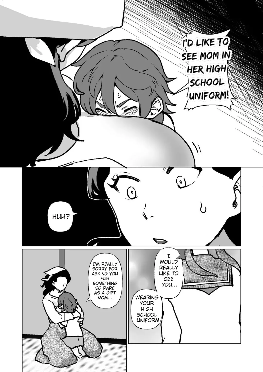[Katano Chika] -The night I gave myself to my son, at the bus stop- Fhentai - Page 31