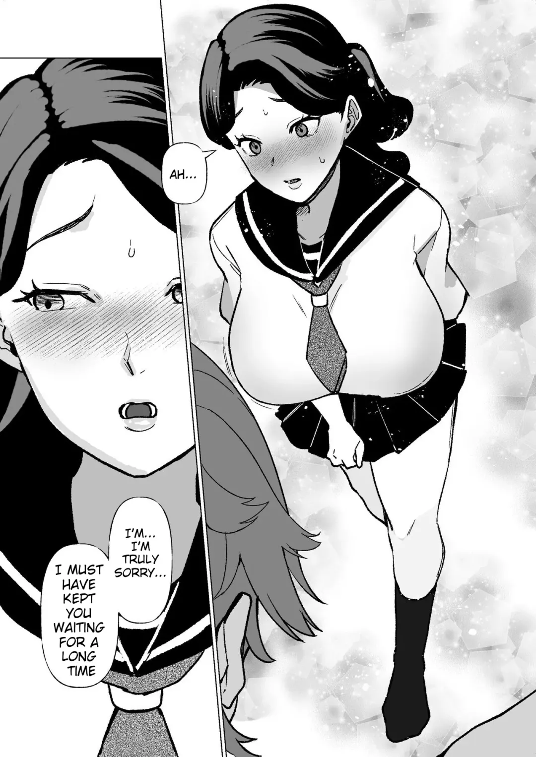 [Katano Chika] -The night I gave myself to my son, at the bus stop- Fhentai - Page 35