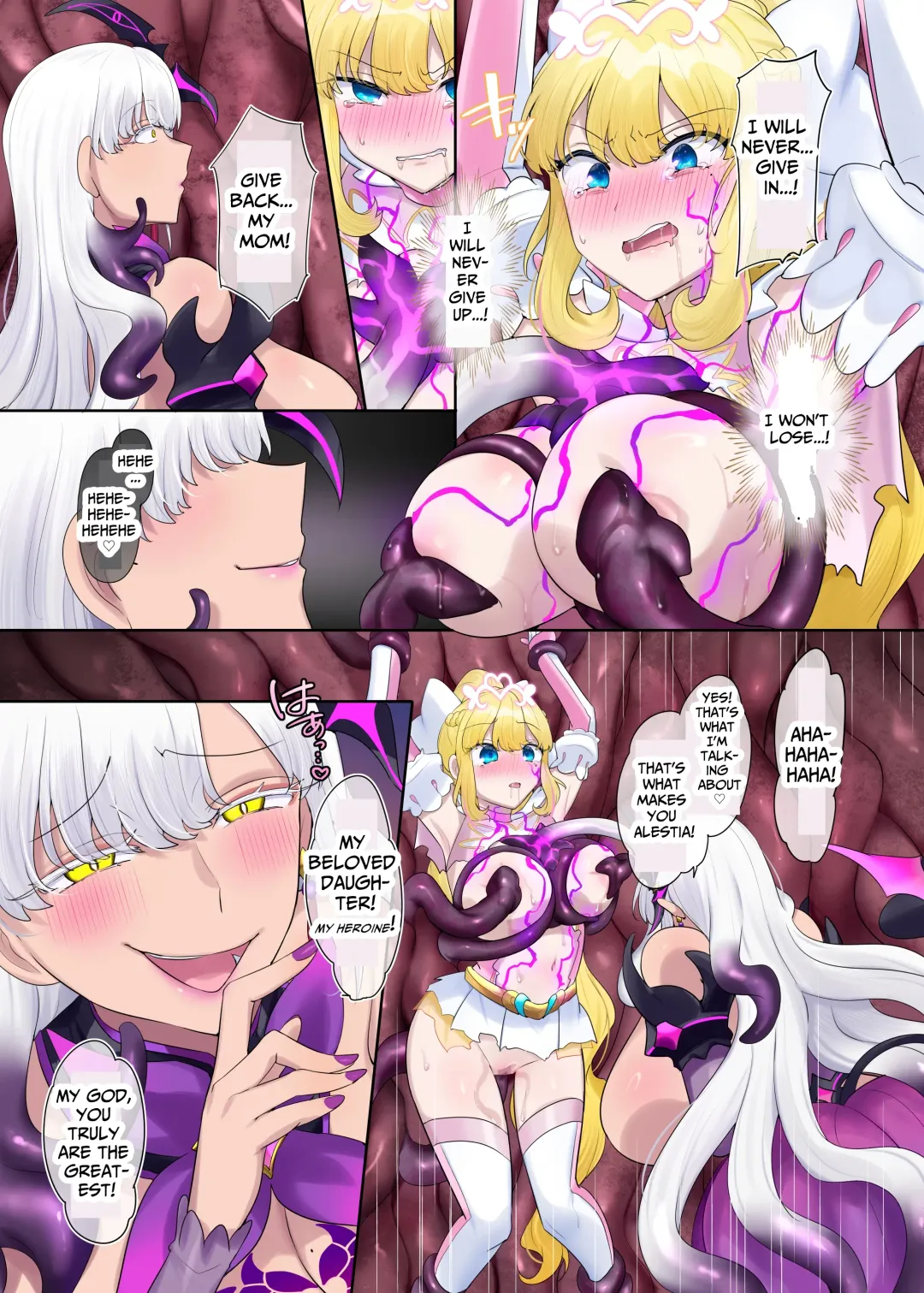 [Hiiragi Popura] Kikou Seiki Alestia ~Nottorareta Aijou to Inda ni Somaru Kokoro~ | Shining Holy Princess Alestia ~Hijacking Pure Love Until Her Heart & Soul Are Tainted With Lust~ Fhentai - Page 50