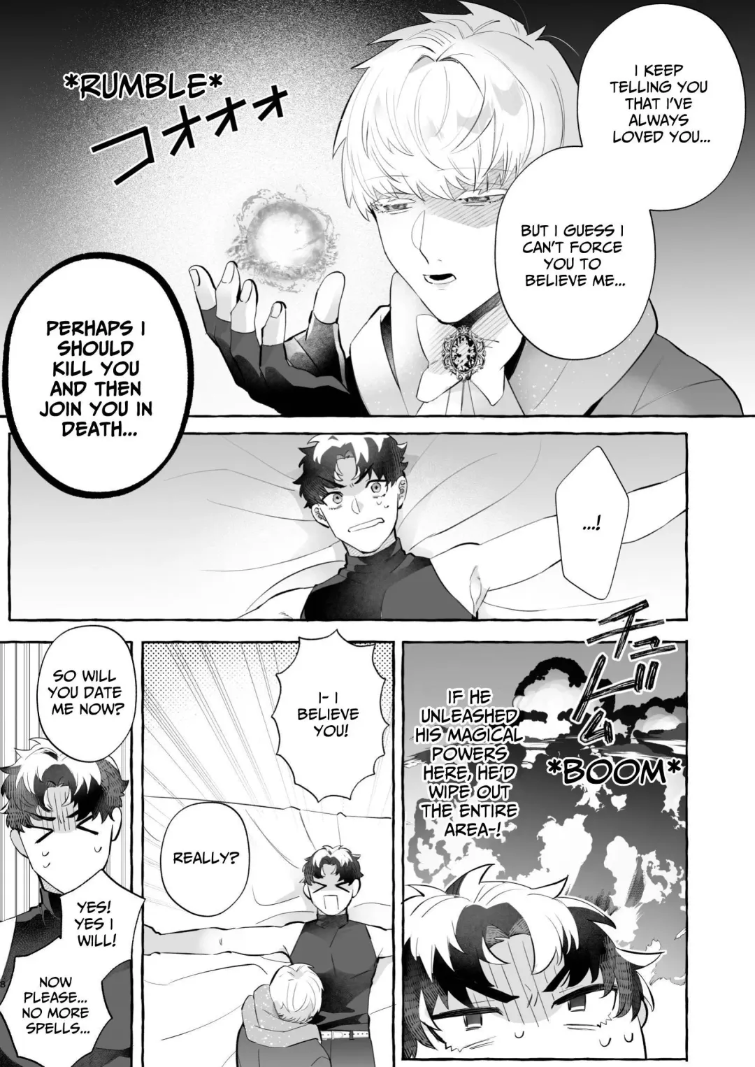 There's No Way I'd Fall For A Womb Crest! ~Never Heard Of A Dismissed Mage Becoming A Yandere!~ Fhentai - Page 8