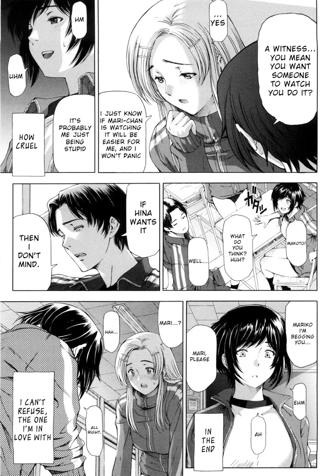 [Sena Youtarou] Kannou no Triangle | Sensual Love Triangle Fhentai - Page 5