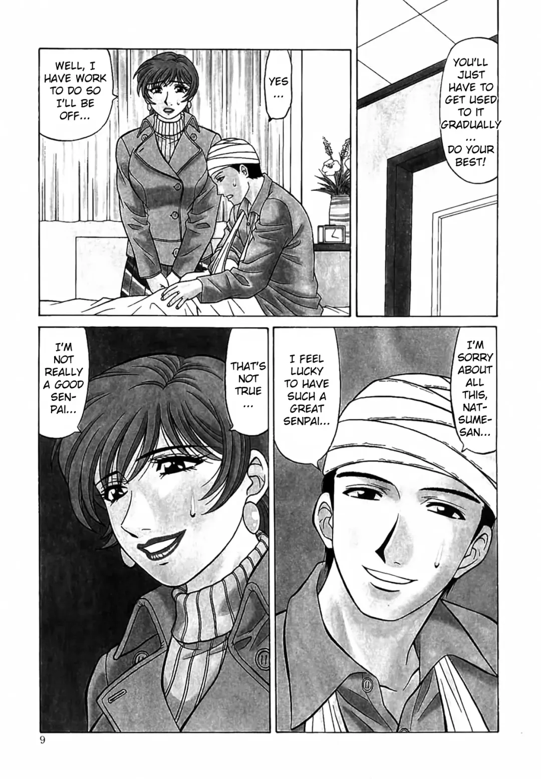 [Ozaki Akira] Caster Natsume Reiko no Yuuwaku Vol. 4 Ch.1-4 Fhentai - Page 10