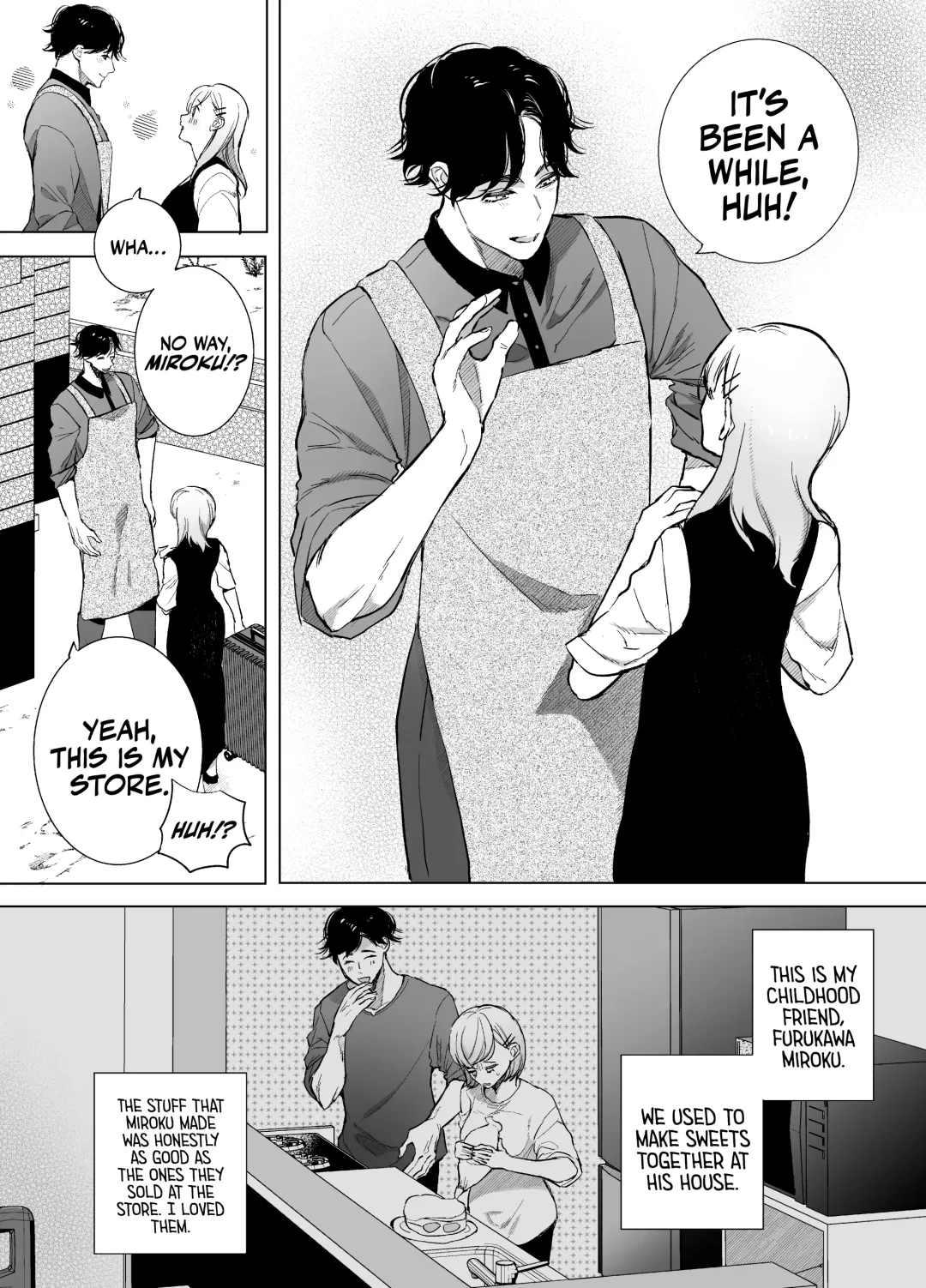 Joukyou Shippai shite Jimoto ni Modottara Osananajimi ga mattemashita。 Fhentai - Page 4