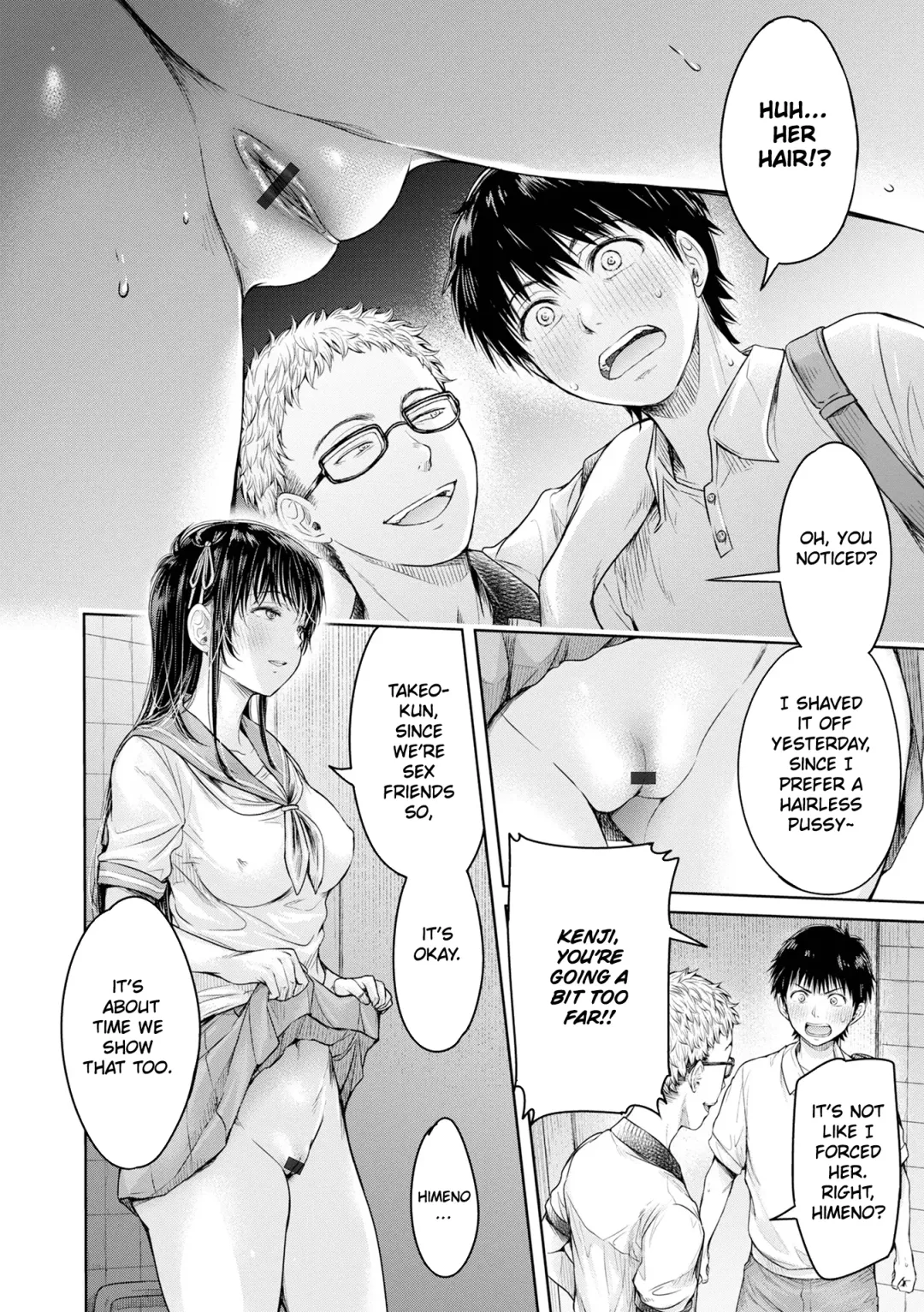 [H9] Kanojo ni Kokuhaku Suru Mae ni Tomodachi ni Nakadashi Sareta... 5 | Before I Could Confess, My Buddy Came Inside of Her... 5 [English][Chalklog]] Fhentai - Page 12
