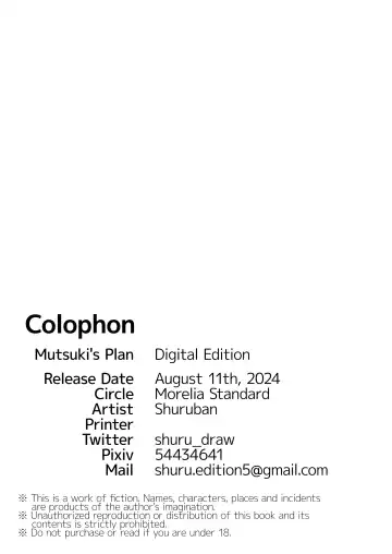 [Shuru-ban] Mutsuki-chan no Keikaku | Mutsuki's Plan Fhentai - Page 34