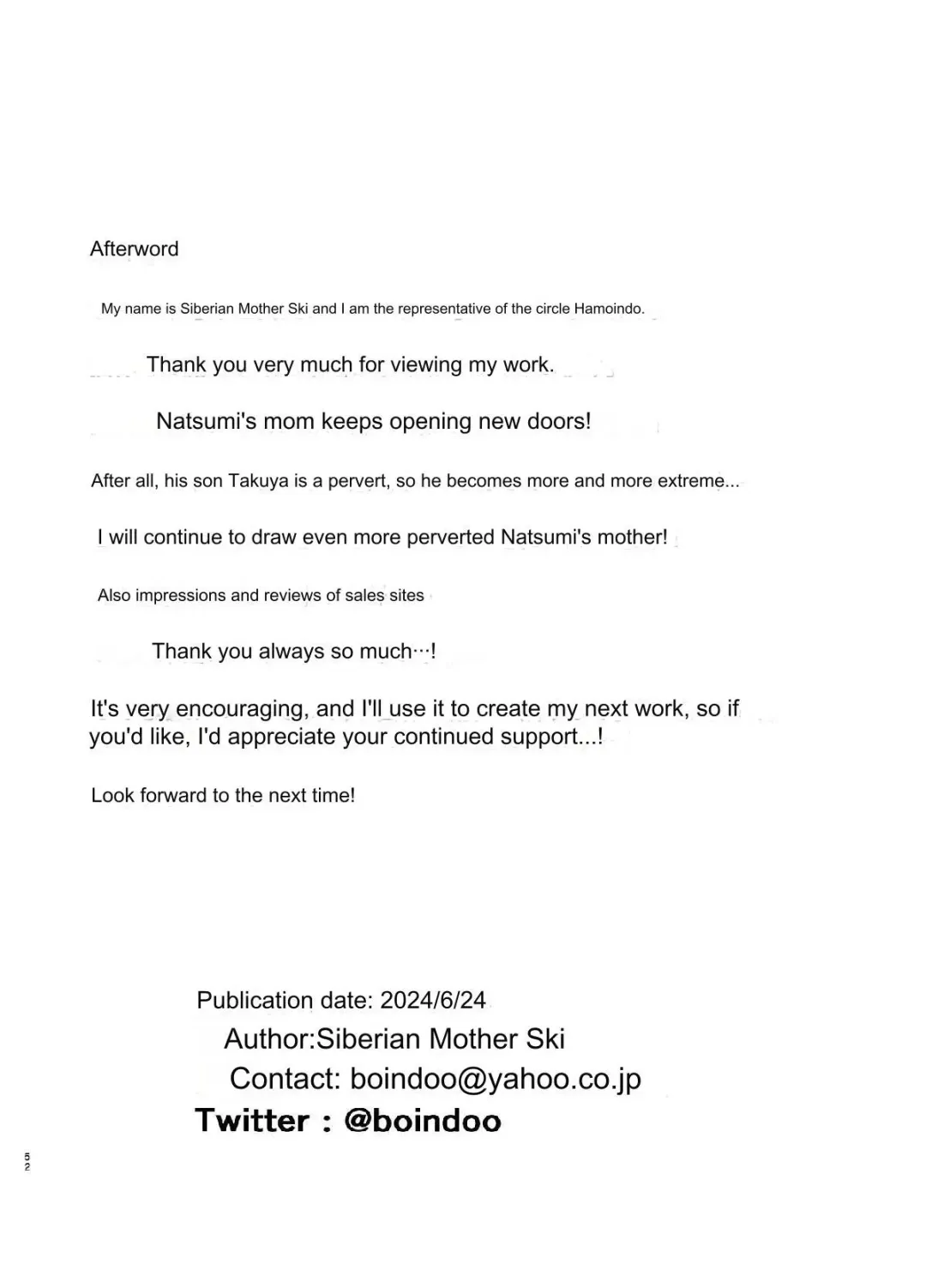 [Siberian Hahasky] Mothers Are Women Too! 3 Fhentai - Page 51