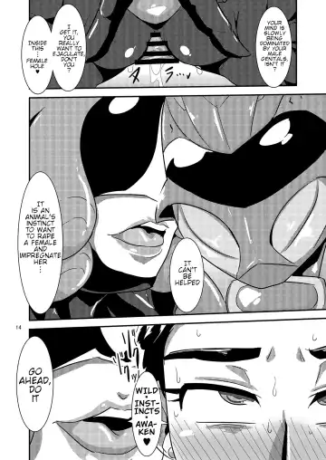 [Ultrabuster] Doubutsu Sentai Heroine Futanari Kaizou Kairaku Ochi Game Fhentai - Page 15