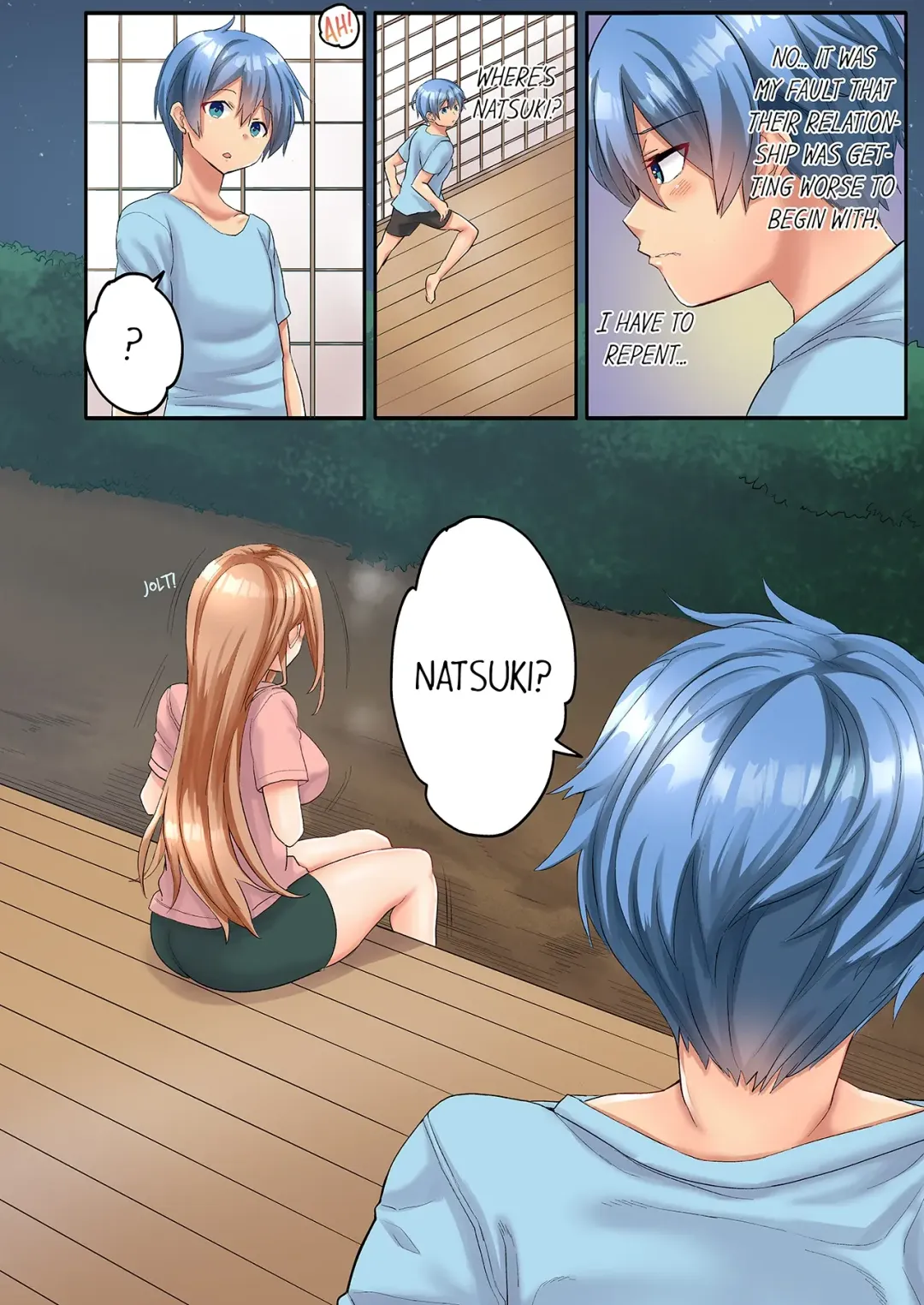 [Kazutaro] Hitozuma Volley-bu no Asedaku SEX ~Shower Abinagara Mitchaku Shichau? 1-4 | Married Women's Volleyball Club Sweaty Sex - We're Being Glued Together While Taking A Shower? 1-4 Fhentai - Page 93