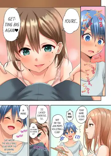[Kazutaro] Hitozuma Volley-bu no Asedaku SEX ~Shower Abinagara Mitchaku Shichau? 1-4 | Married Women's Volleyball Club Sweaty Sex - We're Being Glued Together While Taking A Shower? 1-4 Fhentai - Page 34
