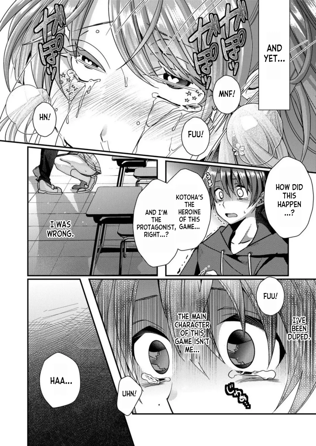 [Satsuki Asha] Eroge Sekai ni Tensei Shita ore ga, Oshi e no ai de Netorare Hiroin o Shiawaseni Suru. ch.1-6 Fhentai - Page 10