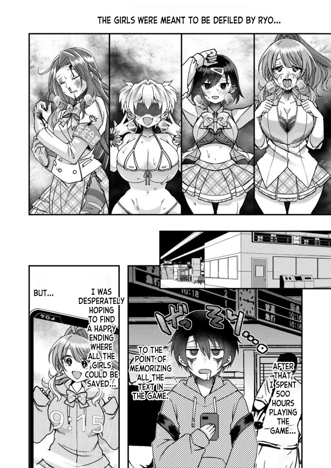 [Satsuki Asha] Eroge Sekai ni Tensei Shita ore ga, Oshi e no ai de Netorare Hiroin o Shiawaseni Suru. ch.1-6 Fhentai - Page 14