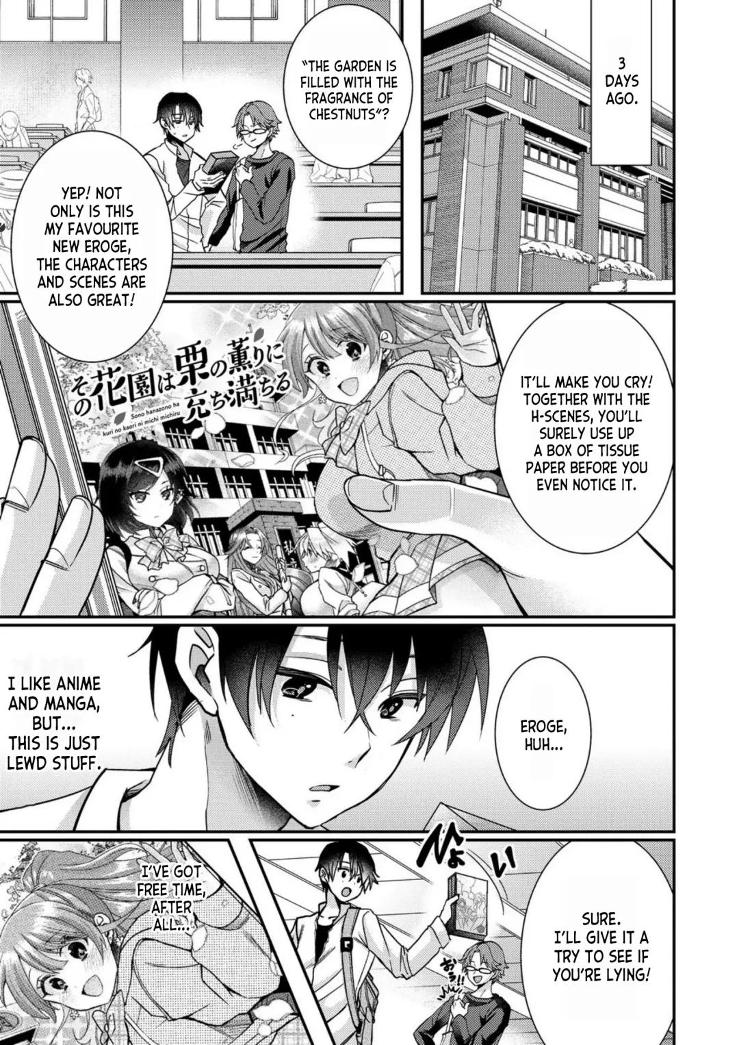 [Satsuki Asha] Eroge Sekai ni Tensei Shita ore ga, Oshi e no ai de Netorare Hiroin o Shiawaseni Suru. ch.1-6 Fhentai - Page 7