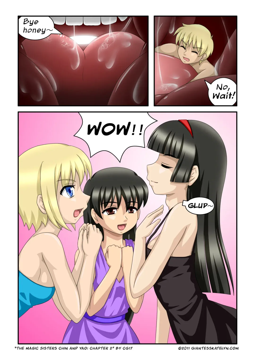 [Cg17] The Magic Sisters 1-2 + The Big Bad Wolf Fhentai - Page 54