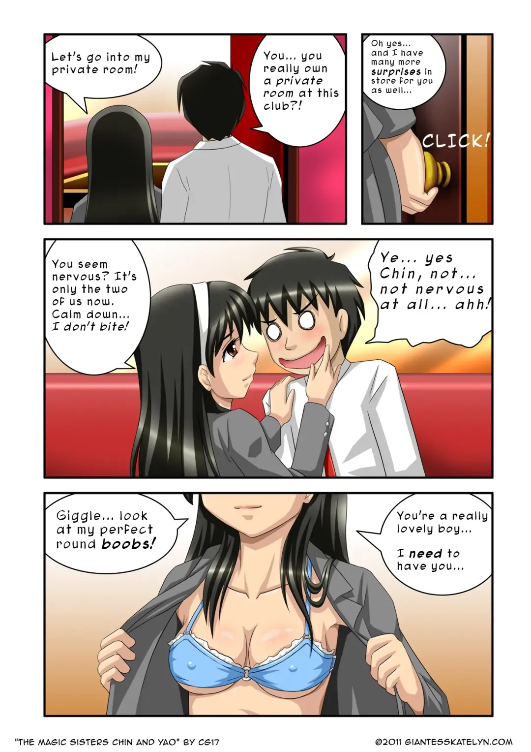[Cg17] The Magic Sisters 1-2 + The Big Bad Wolf Fhentai - Page 8