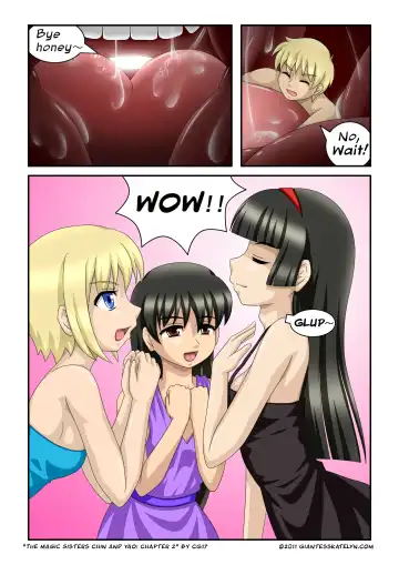 [Cg17] The Magic Sisters 1-2 + The Big Bad Wolf Fhentai - Page 54