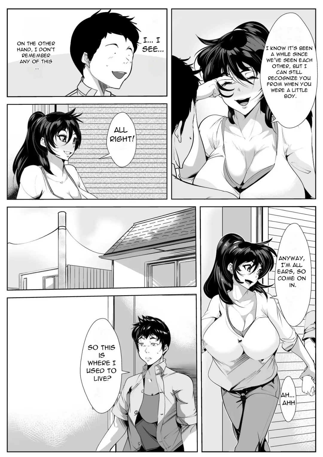Osanai Koro ni Wakareta Haha to Kurashi Hajimetara - When I Started Living With My Mother, Who Left Me When I Was Young Fhentai - Page 4