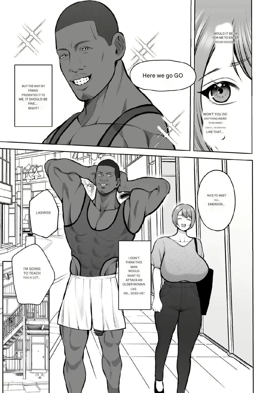 [Giriken] Kokujin-sama no Gokubuto Chinpo de Ochita Hitozuma Fhentai - Page 5