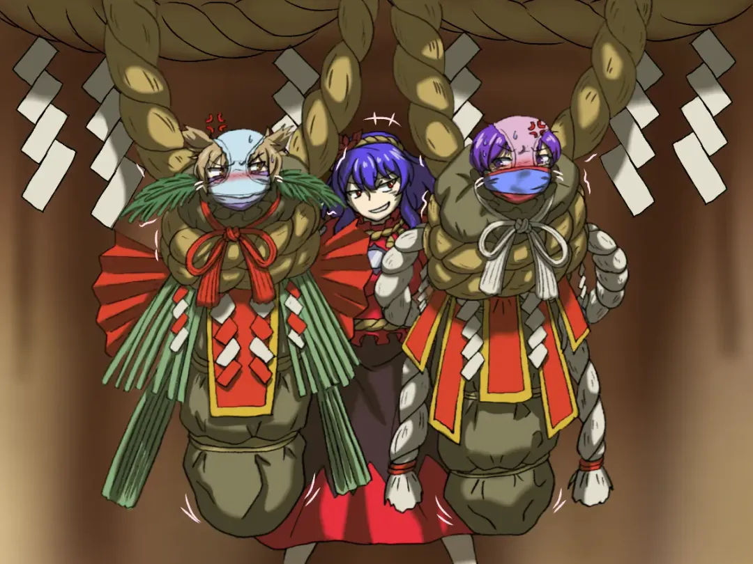 神子に弄ばれた後の白蓮 Fhentai - Page 4