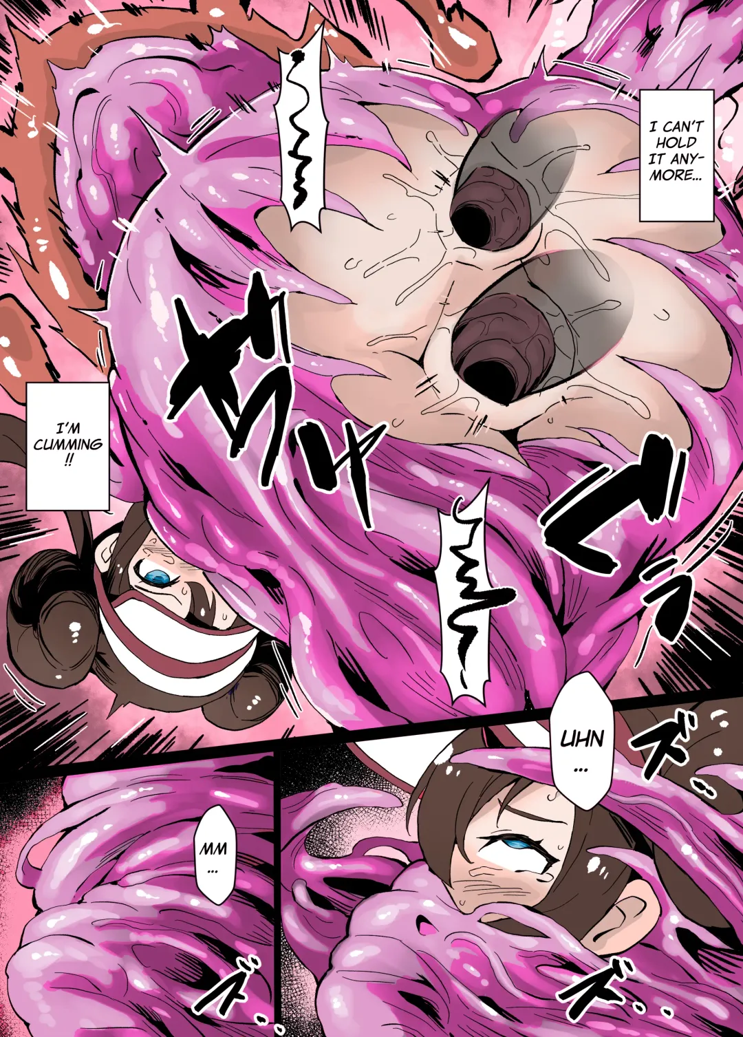 [Co Ma] Hell of Tentacles Doodle - Mei vs Metamon Fhentai - Page 10