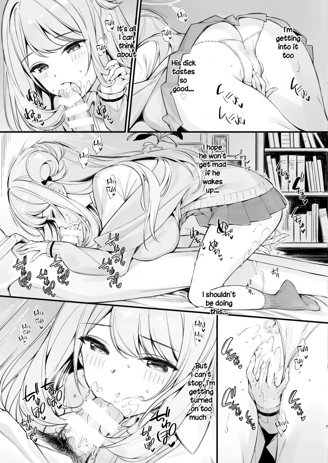 [Oryou] Sensei, Nechattan desu ka? Osocchattemo Ii desu ka? | Sensei, are you sleeping? May I assault you? Fhentai - Page 6