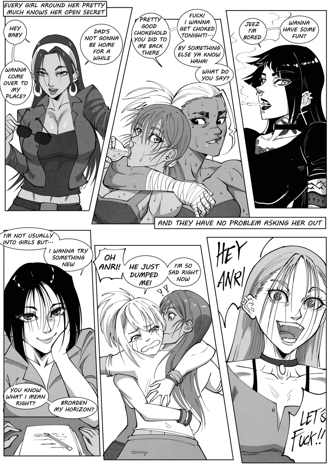 [Uselessbegging] GNO: Girl's Night Out - Issue 02 Fhentai - Page 30