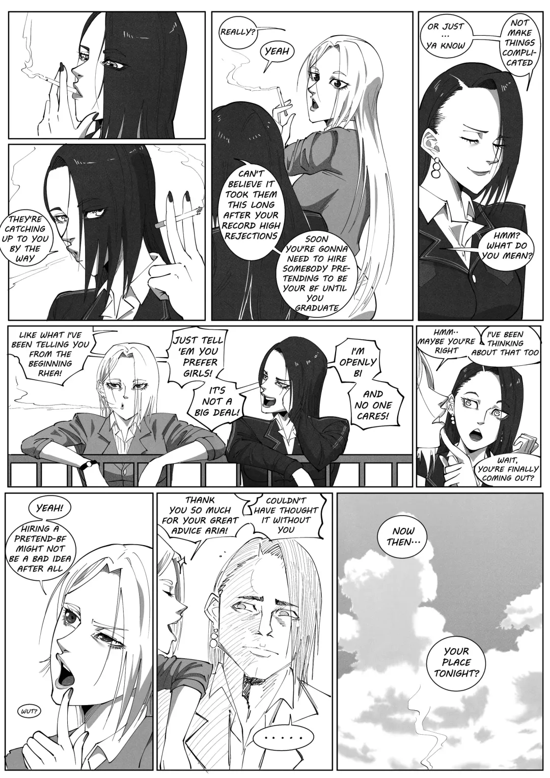 [Uselessbegging] GNO: Girl's Night Out - Issue 02 Fhentai - Page 47