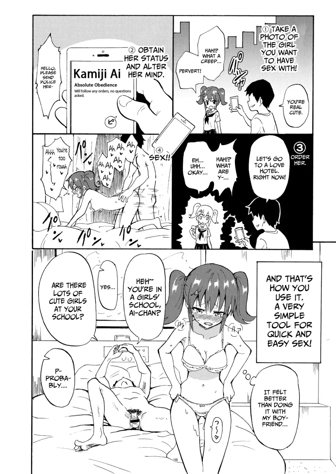 [Ginyou Haru] Sex Smartphone: Harem Academy 1-3 Fhentai - Page 4