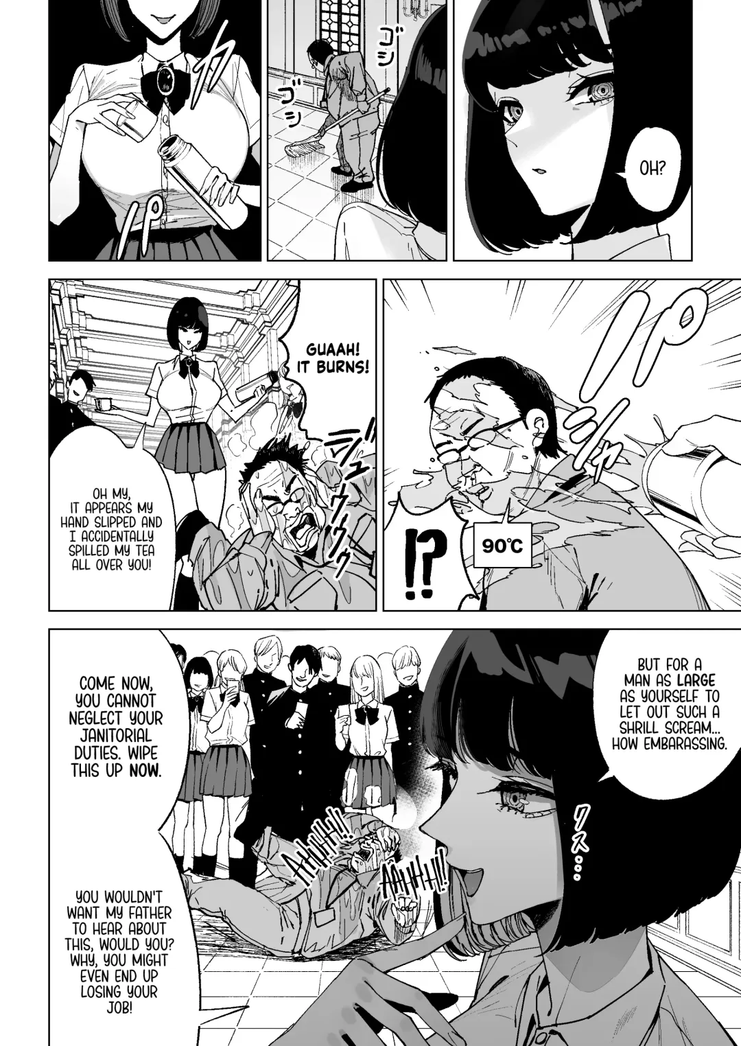 [Fukumoto Masahisa] Reijou Saimin ~Seikaku Kuzu no S-kyuu Ojou-sama o Kimo Oyaji ga Kanzen Shihai~ | High-Class Hypnotism ~ An S-Rank Young Lady With A Horrible Personality Gets Dominated By A Disgusting Old Man~ Fhentai - Page 4