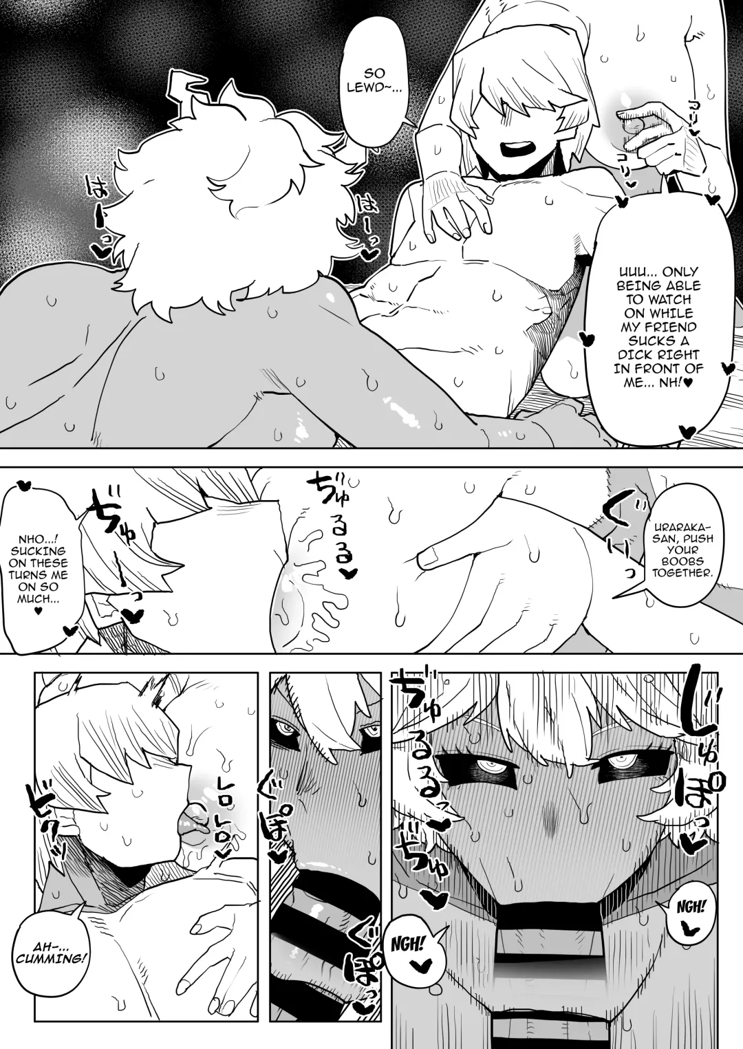 [Oekaki Kaki] Teisou Gyakuten Mono Uraraka & Ashido no Baai | Inverted Morality Hero Academia ~ Uraraka and Ashido's Case Fhentai - Page 7