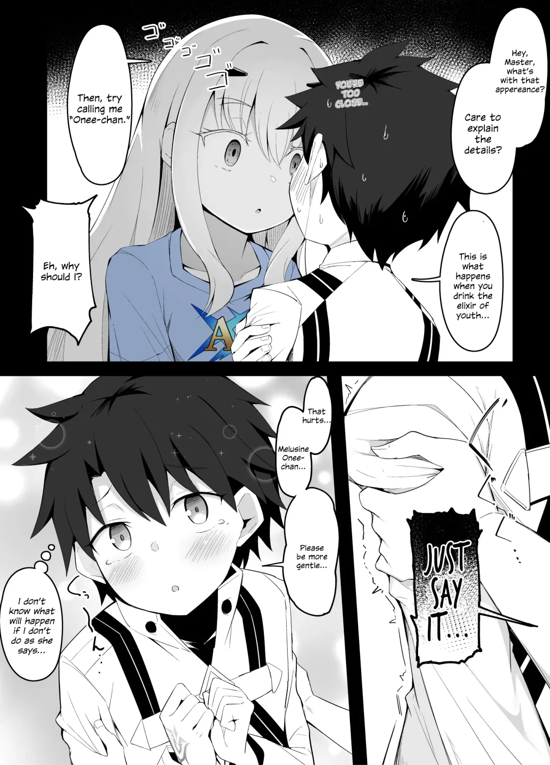 [Corundum] Dekiai Onee-chan Mode ga Kakusei shite shimatta Melusine Fhentai - Page 1