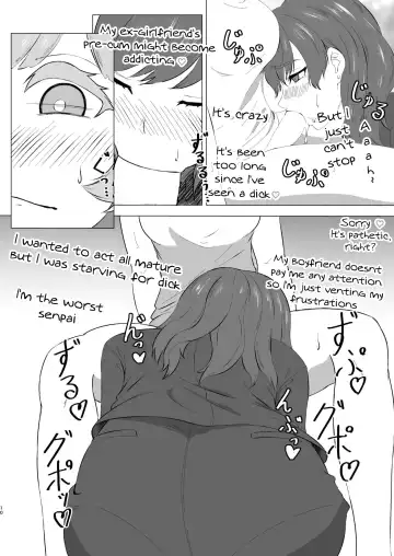 Mitsu Yoku no Shirene ~ Sunen-buri ni Saikai Shita Futanari Kouhai to Kyuuai Sex Suru Yokkyuu Fuman OL ~ Fhentai - Page 9