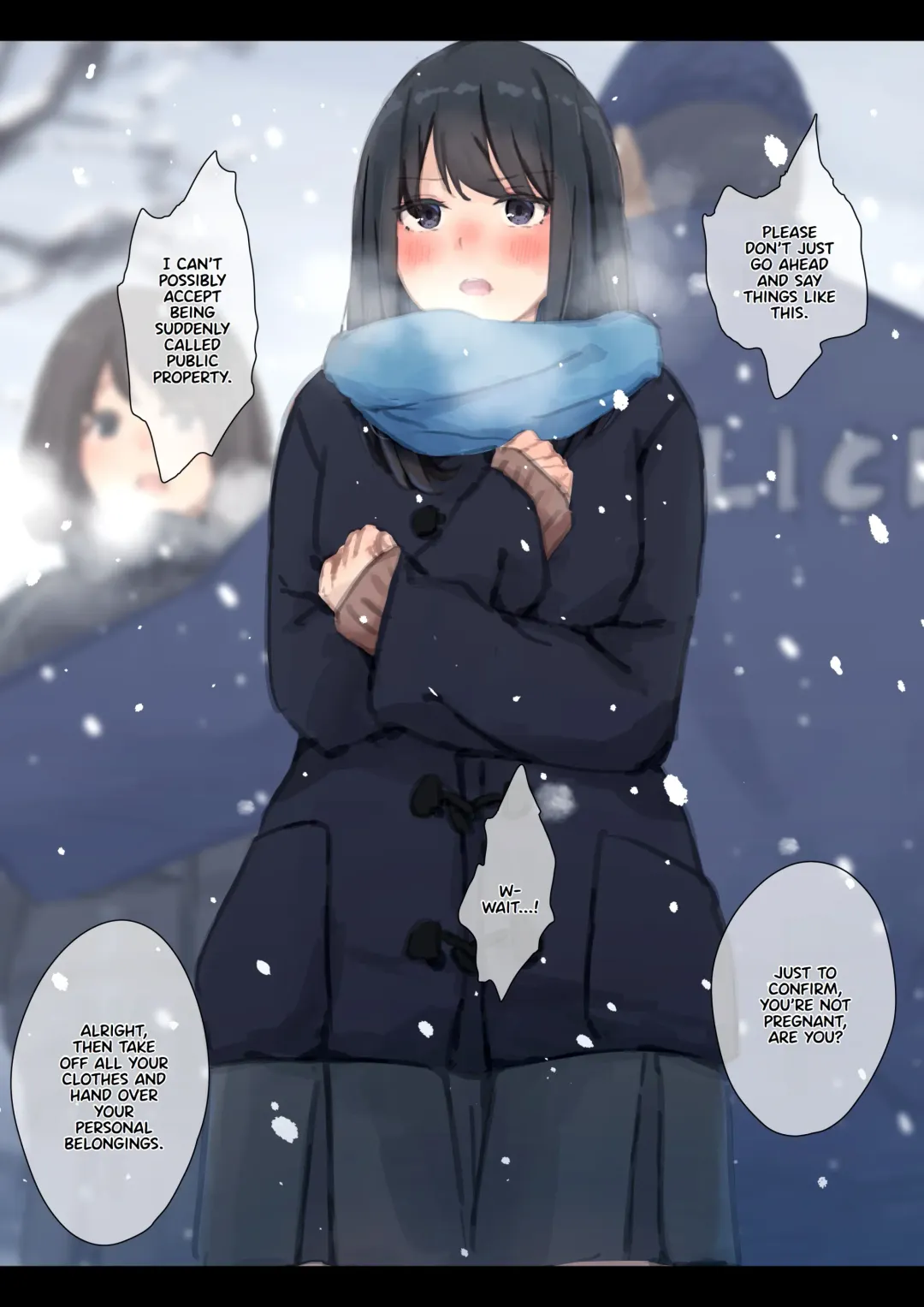 [Yukimuramaru] Public property Sex Slave Girl - Ex - Collection in the Snow Fhentai - Page 13
