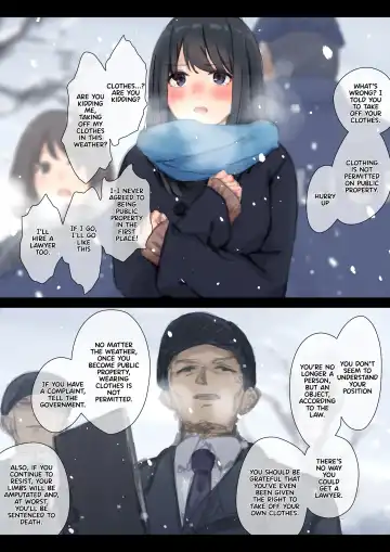 [Yukimuramaru] Public property Sex Slave Girl - Ex - Collection in the Snow Fhentai - Page 14