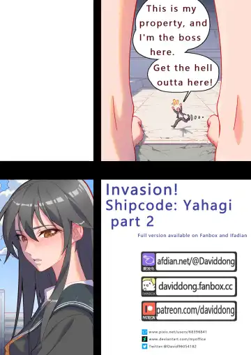 Read [David Dong] Invasion! Shipcode: Yahagi - Fhentai
