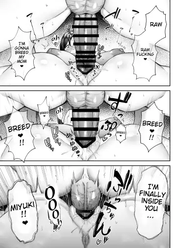 [Gagarin Kichi] The Closest And Most Erotic Woman To Me Is My Big Breasted Mama Miyuki ~I'm A Mother But I'm Having Trouble Masturbating My Stupid Son~ Fhentai - Page 38