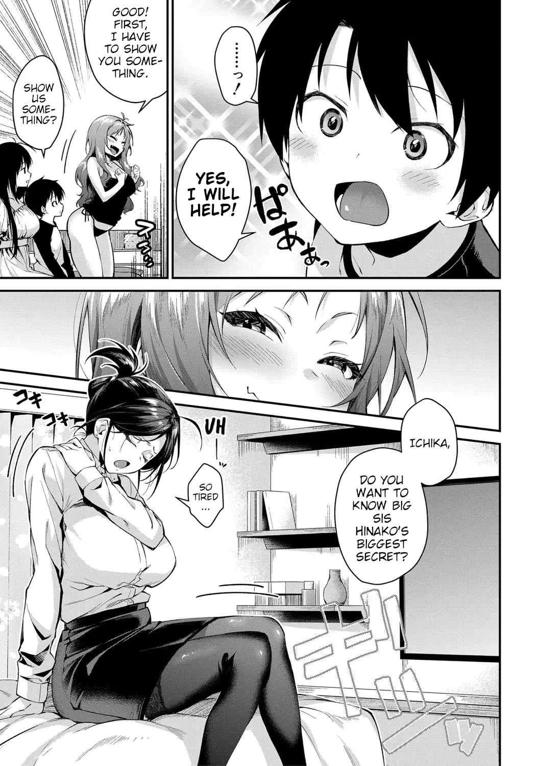 [Kurokura Eri] Onee-san-tachi to Sex Shiyo - Let's SEX with Sisters Ch. 3 Fhentai - Page 5