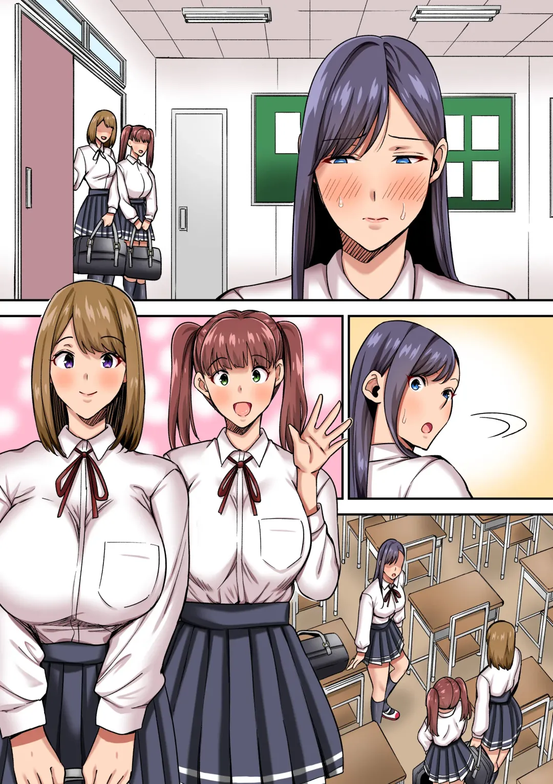 Majime-kei Yuutousei, Kashiwagi Saia no Himitsu ~Ojisan ni Karada o Suki Houdai sarete Ochite iku Watashitachi~ Fhentai - Page 39