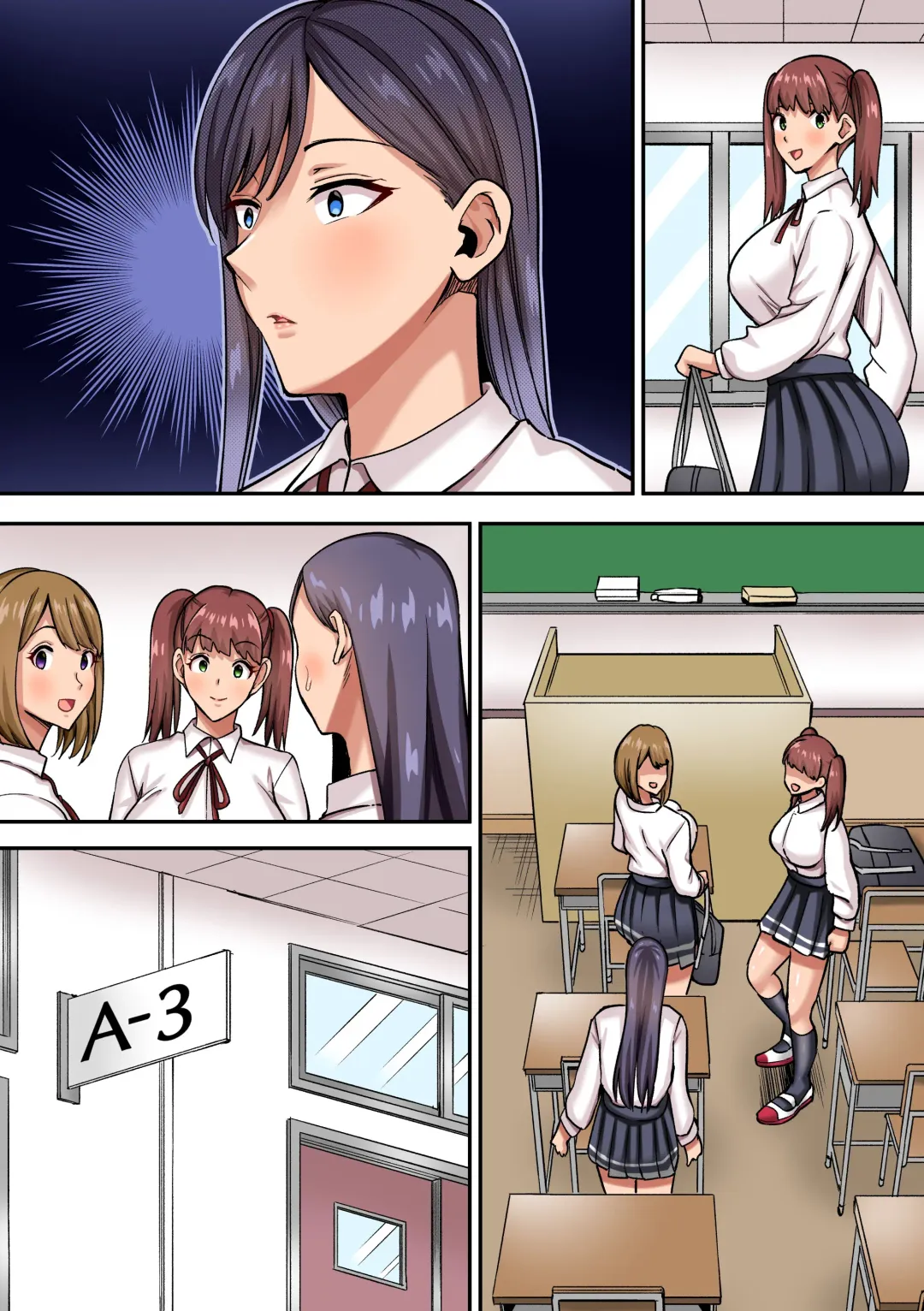 Majime-kei Yuutousei, Kashiwagi Saia no Himitsu ~Ojisan ni Karada o Suki Houdai sarete Ochite iku Watashitachi~ Fhentai - Page 40