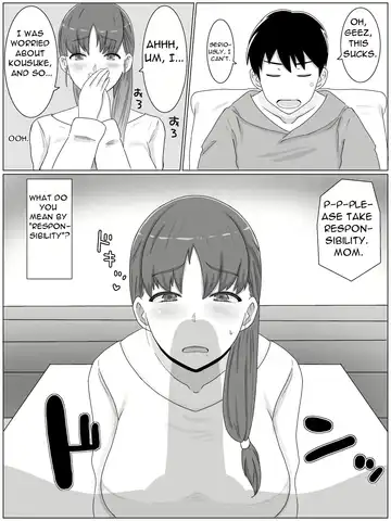 [Saimon K] Kaa-san to Shitai Koto ~ Musuko no Kodane de Haramu Kyonyuu Haha Fhentai - Page 8